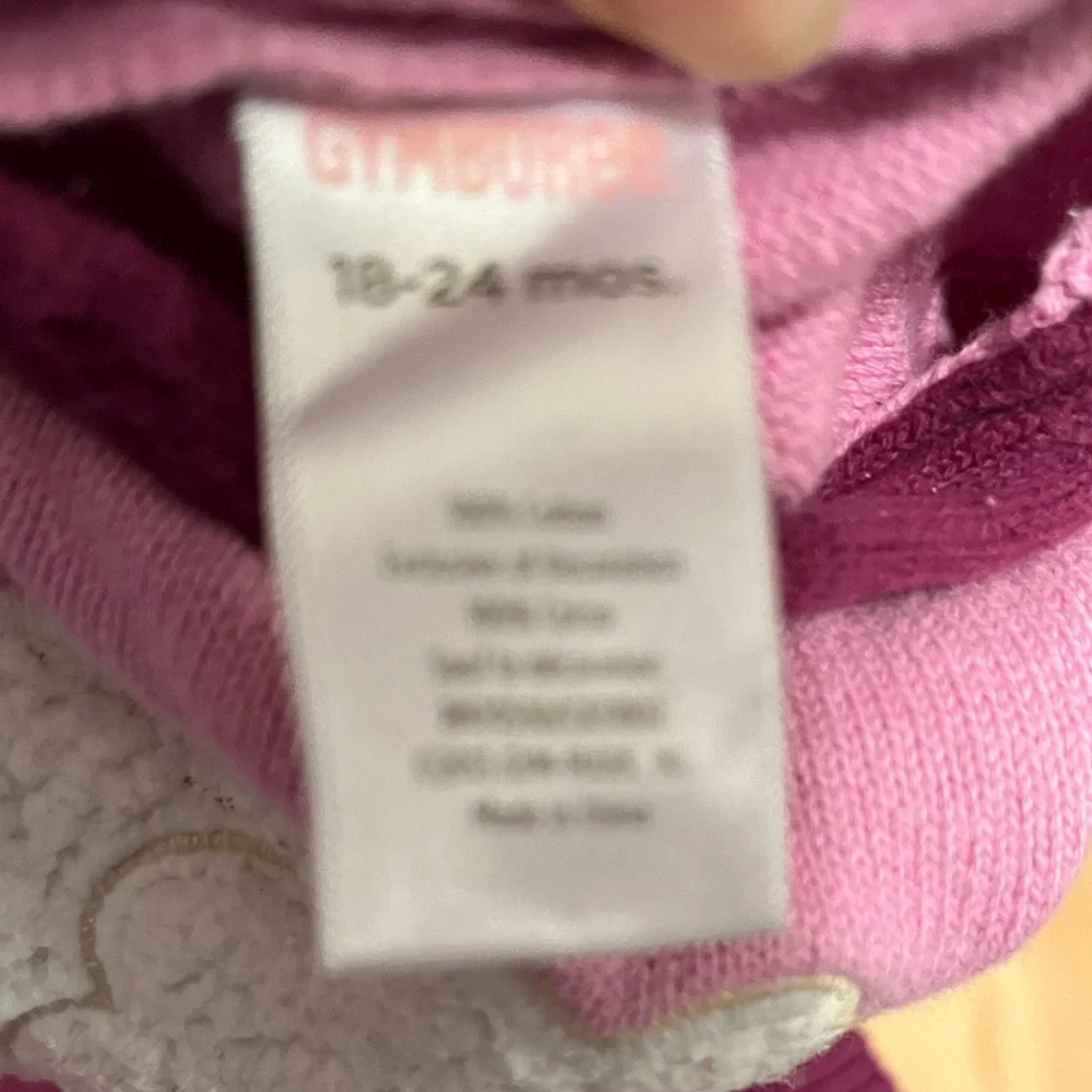 Gymboree Girls Sweater Dress Sheep Flower Embroidery 18M